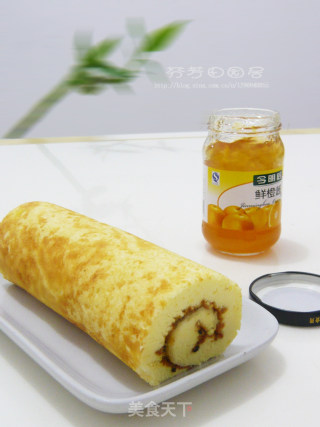鲜香橙蛋糕卷的做法