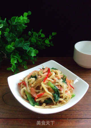 炒饼的做法