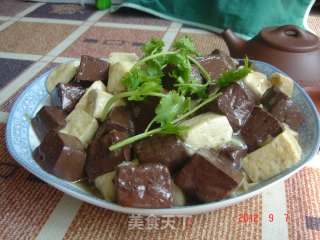 红白豆腐的做法
