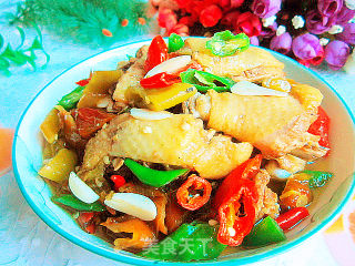 酸辣鸡的做法