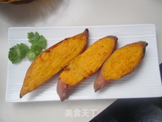 奶香红薯的做法