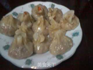 虾仁麦中“卖”的做法