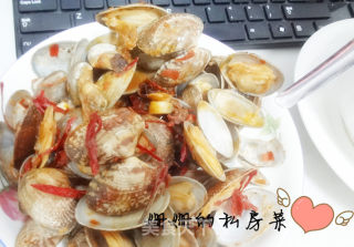 辣炒蚬子的做法