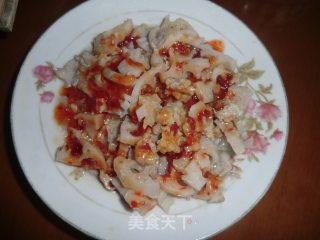 藕丁蒸肉的做法
