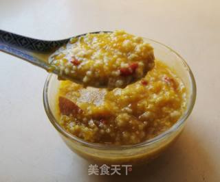 南瓜小米养生粥的做法