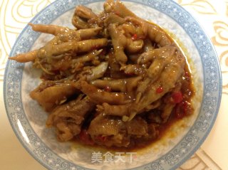 酸梅鸡爪的做法
