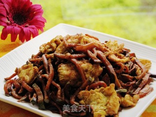 麻香萝卜干炒鸡蛋的做法