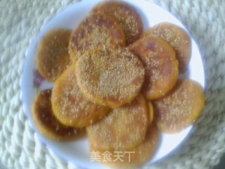 芝麻南瓜饼的做法