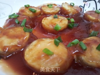 茄汁豆腐的做法