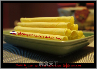 【我的烘培时间】好吃的蛋卷自己做---原味蛋卷的做法