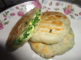 经典搭档··韭菜鸡蛋馅饼的做法