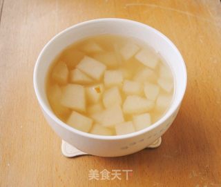 雪梨川贝冰糖水