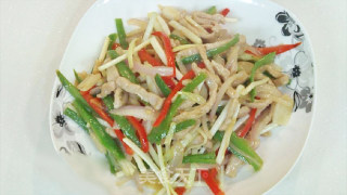 三彩肉线的做法
