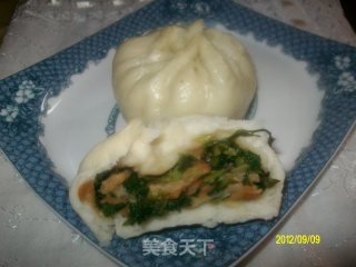 ✿老味包子——白菜油条甜酱包✿的做法