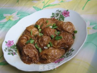 油面筋塞肉的做法