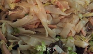 家庭版——炒凉皮的做法