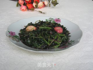 炒米苋的做法