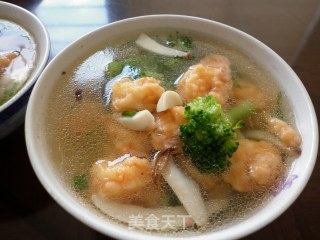 鲜美清淡的--------虾仁汤的做法