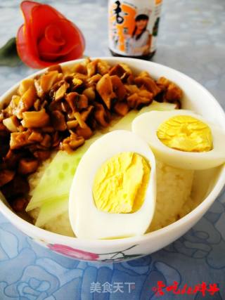 香菇肉酱饭的做法