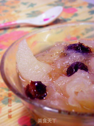 美容养颜补血品~~冰糖雪梨银耳粥的做法