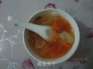 木瓜银耳羹的做法