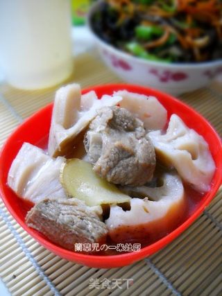 家常莲藕排骨汤的做法
