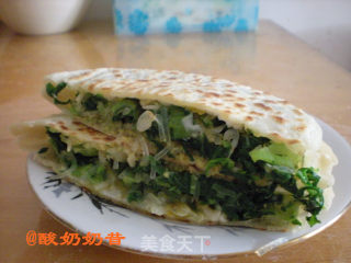 减肥美食之----小白菜馅合子