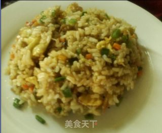 懒人的便餐---蛋炒饭的做法