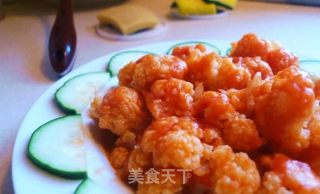 素食主义—茄汁菜花的做法