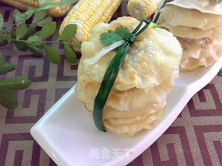金银玉米饼的做法
