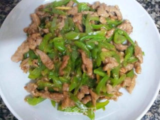 青椒肉丝的做法