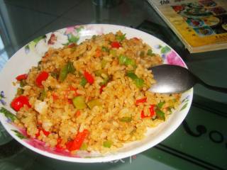 苦瓜辣炒饭