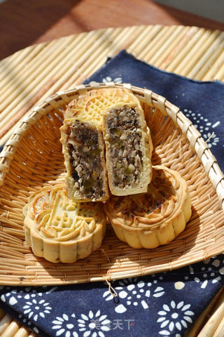 自制五仁月饼的做法