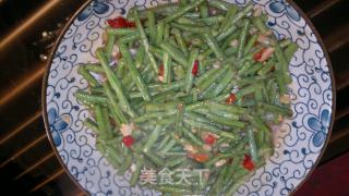 素炒豇豆的做法