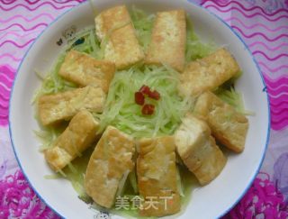 萝卜丝炖豆腐的做法