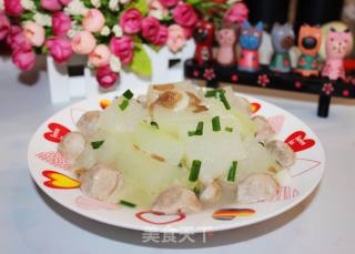 潮汕肉丸菜脯烧冬瓜的做法