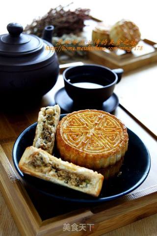 传统经典月饼：双合酥月饼的做法