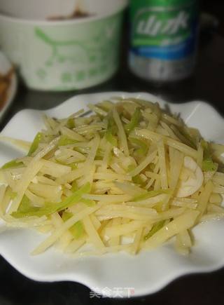 酸辣土豆丝的做法