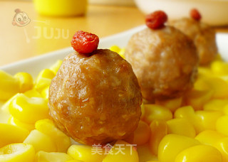 陈皮肉丸的做法