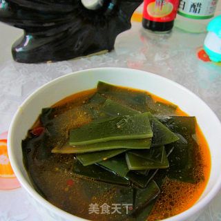 高汤炖海带的做法