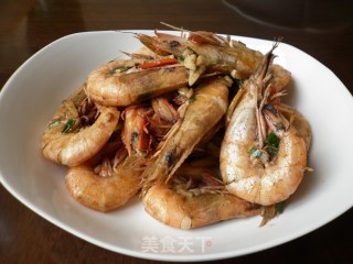 炒胡椒虾的做法