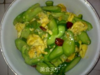 黄瓜炒鸡蛋的做法
