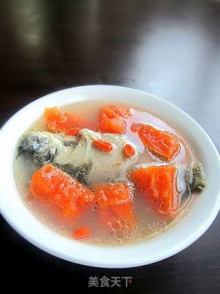 木瓜枸杞鲫鱼汤的做法