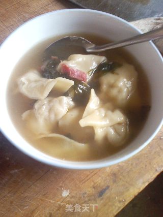 猪肉莲菜馄饨