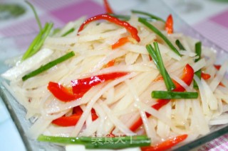 3分钟教你搞定米饭杀手：酸辣土豆丝