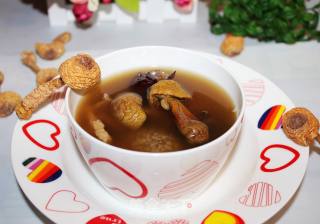 松茸瘦肉汤的做法