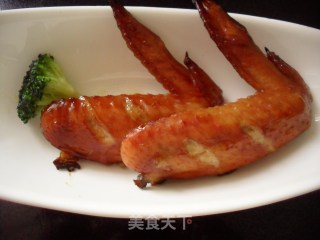零厨艺简单烤翅的做法