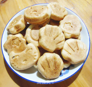 一口酥【迷你卡通绿豆酥饼】的做法