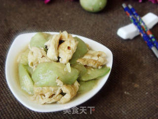 丝瓜炒鸡蛋的做法