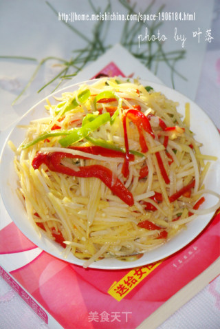酸辣土豆丝的做法